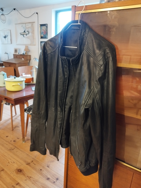Leather jacket