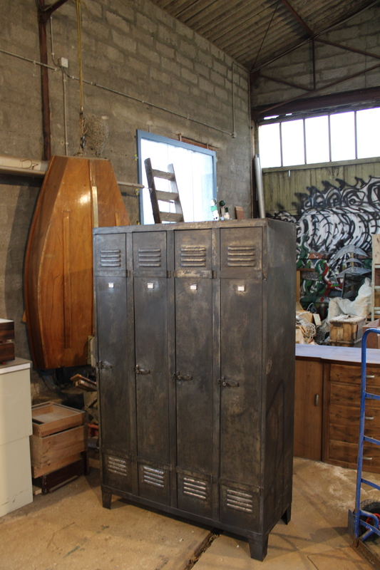 Wardrobe and shelves