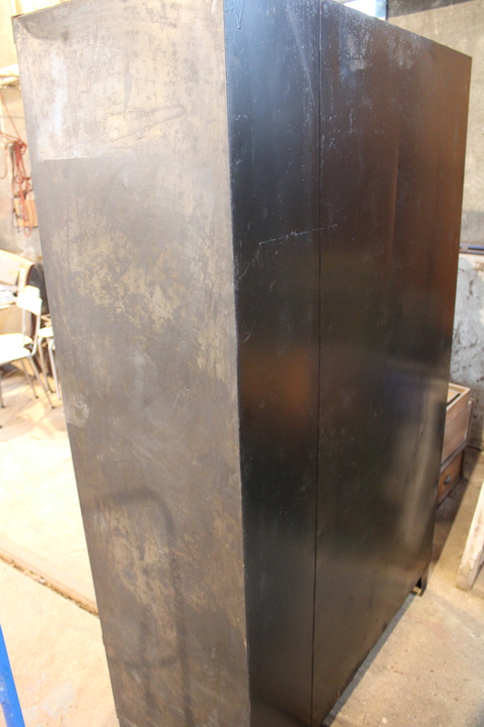 Wardrobe and shelves