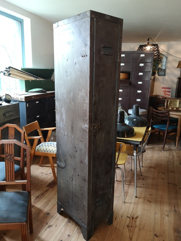 Old riveted cloakroom