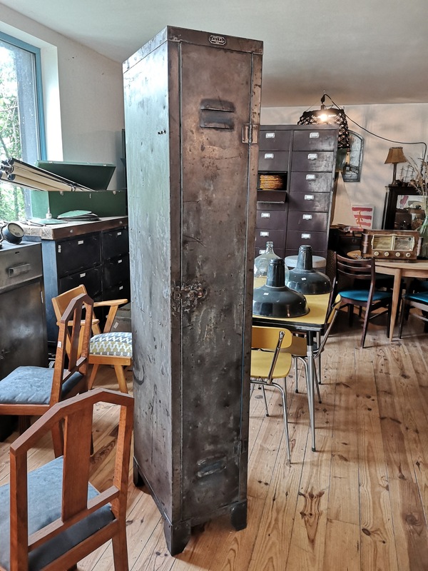 Old riveted cloakroom