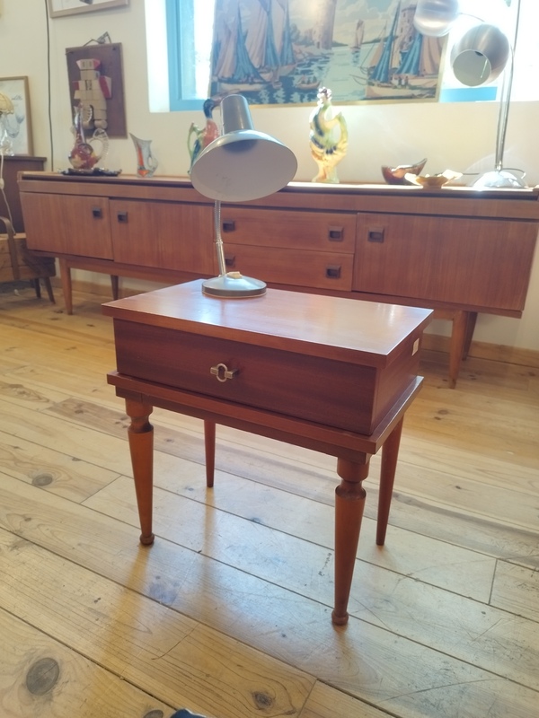 Table de chevet vintage 60's