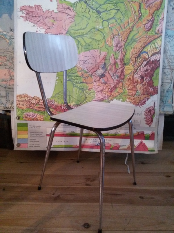 Vintage formica chair