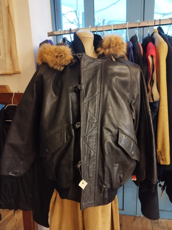 Vintage leather jacket