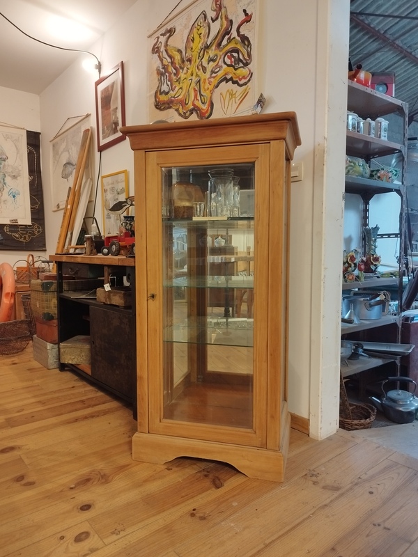Oak display case