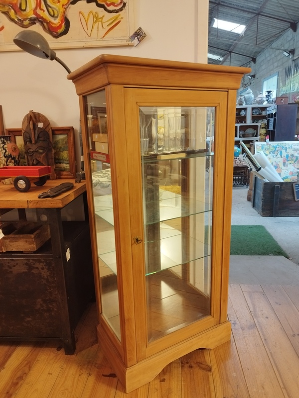 Oak display case