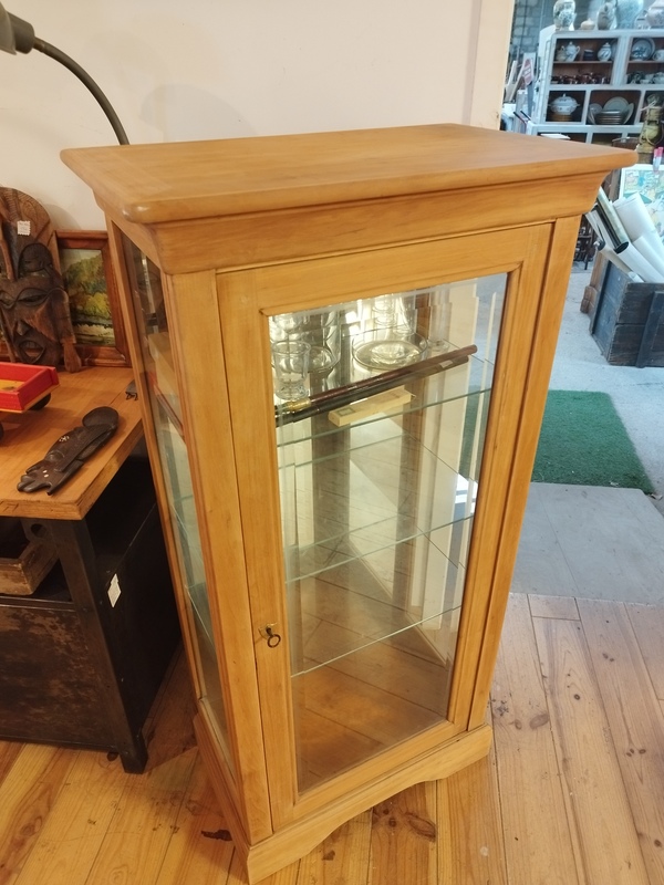 Oak display case