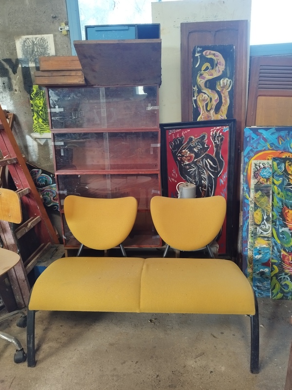Banquette de salle d'attente